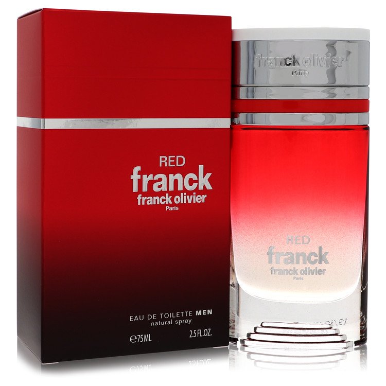 Franck Olivier Red Franck by Franck Olivier Eau De Toilette Spray 2.5 oz Franck Olivier Red Franck by Franck Olivier Eau De Toilette Spray 2.5 oz